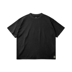 Heavy Cotton Oversized Tee - Raw Hem
