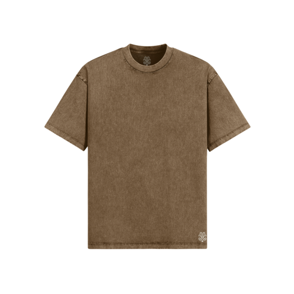 Oversized Tee — Snow Wash