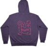 IMG_1163 Purple Haze Oversized Hoodie