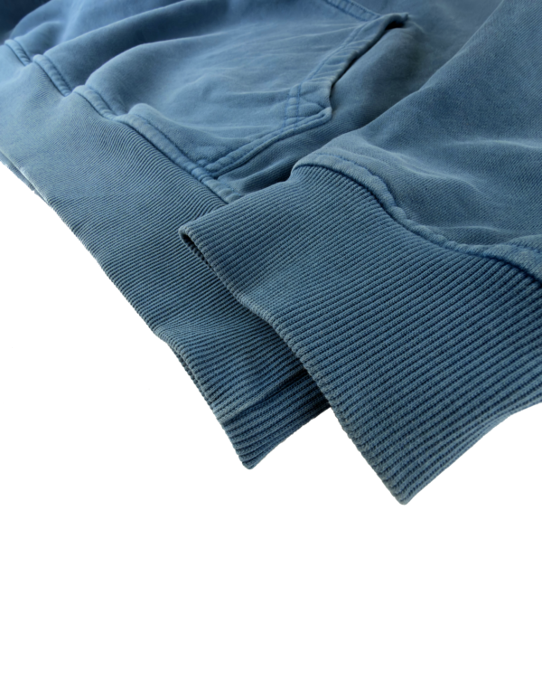 Kashmir Blue Oversized Hoodie