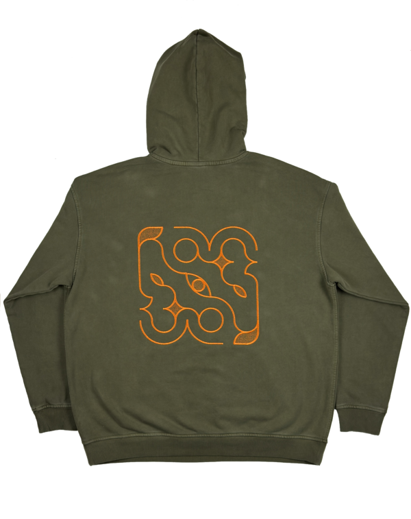 Olive Green Oversized Hoodie