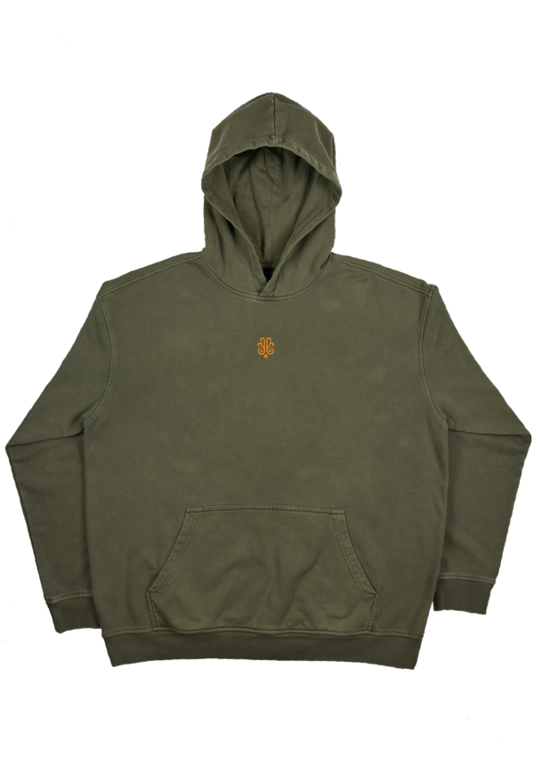 Olive Green Oversized Hoodie